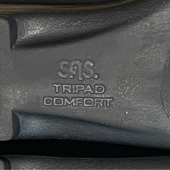 SAS Tripad Comfort Womens 7 M, Black Leather Loafer Slip On USA Work Excellent - Picture 5 of 6